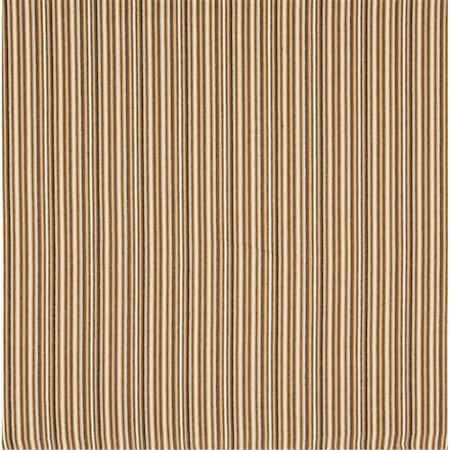 Designer Fabrics 54 in. Wide Brown And Beige Thin Stripe Woven Upholstery Fabric F477